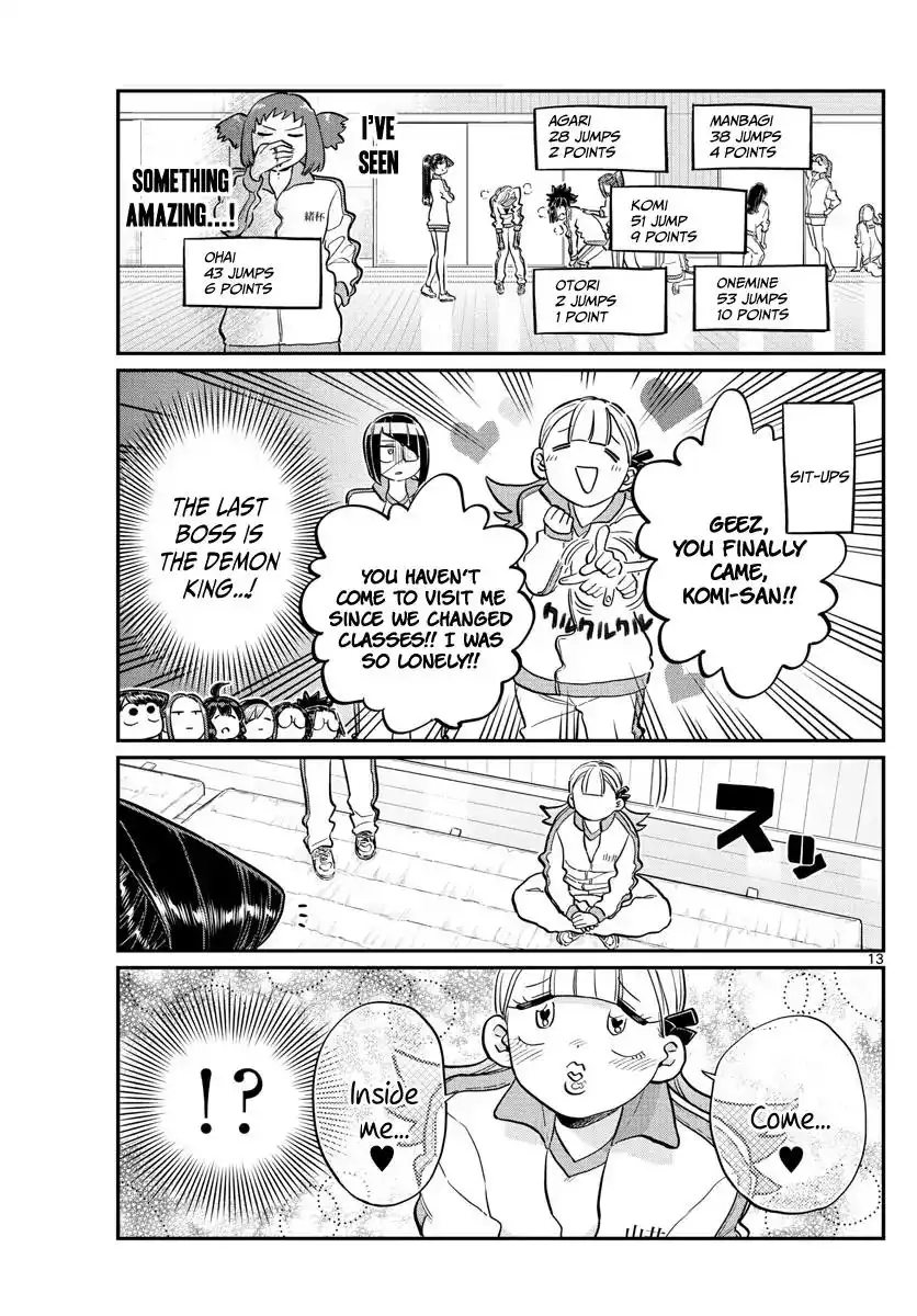 Komi-san wa Komyushou Desu Chapter 137 13